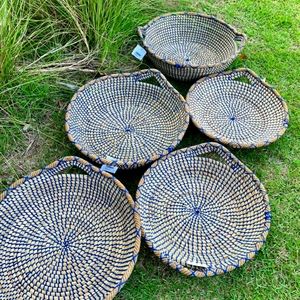 Decorative Boho Set 5 Baskets